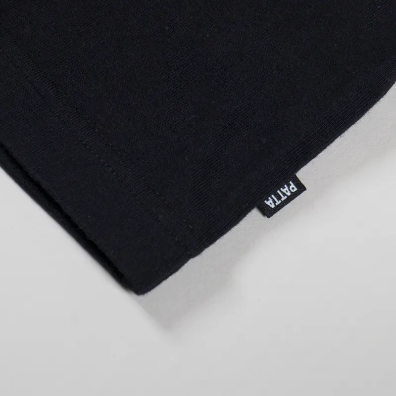 Patta Postcard T Shirt Black-6