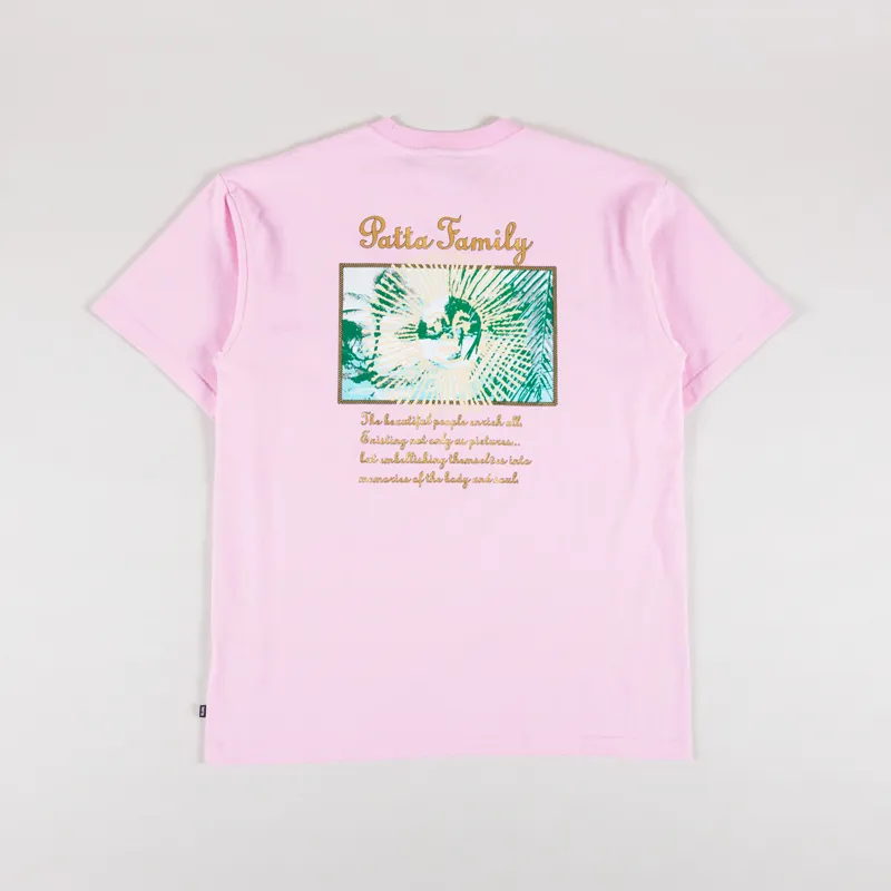Patta Postcard T Shirt Sweet Lillac