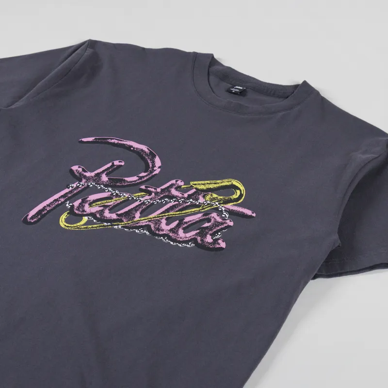 Patta Pinned T Shirt Forged Iron-1