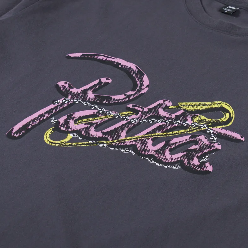 Patta Pinned T Shirt Forged Iron-2