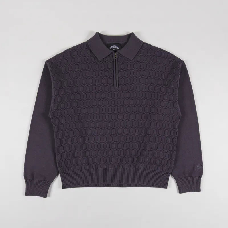 Temp Surf Co. Rugby Knit Shark Grey