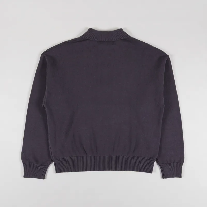 Temp Surf Co. Rugby Knit Shark Grey-1