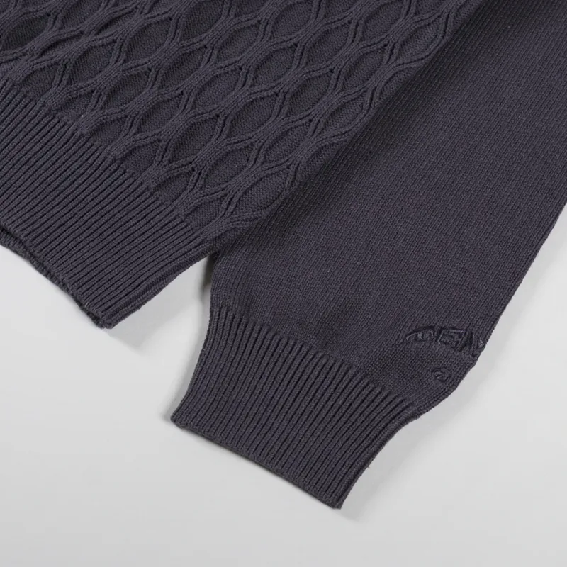 Temp Surf Co. Rugby Knit Shark Grey-6