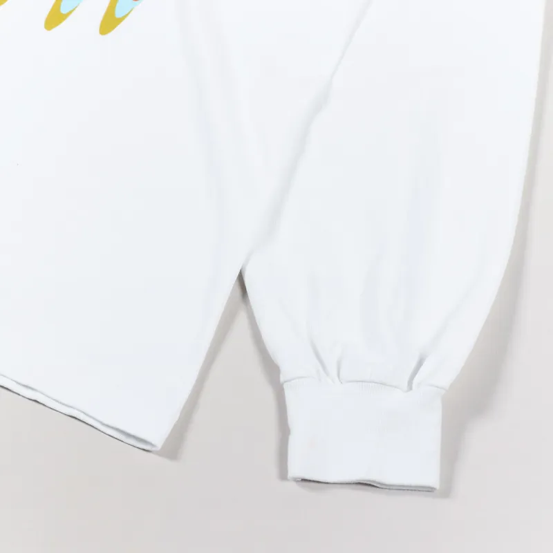 Andrew 2wo 2imes Long Sleeve T Shirt White-4