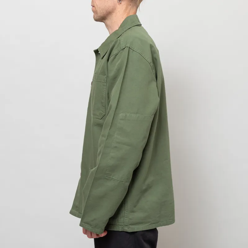 Uskees 3001 Buttoned Overshirt Coriander-2