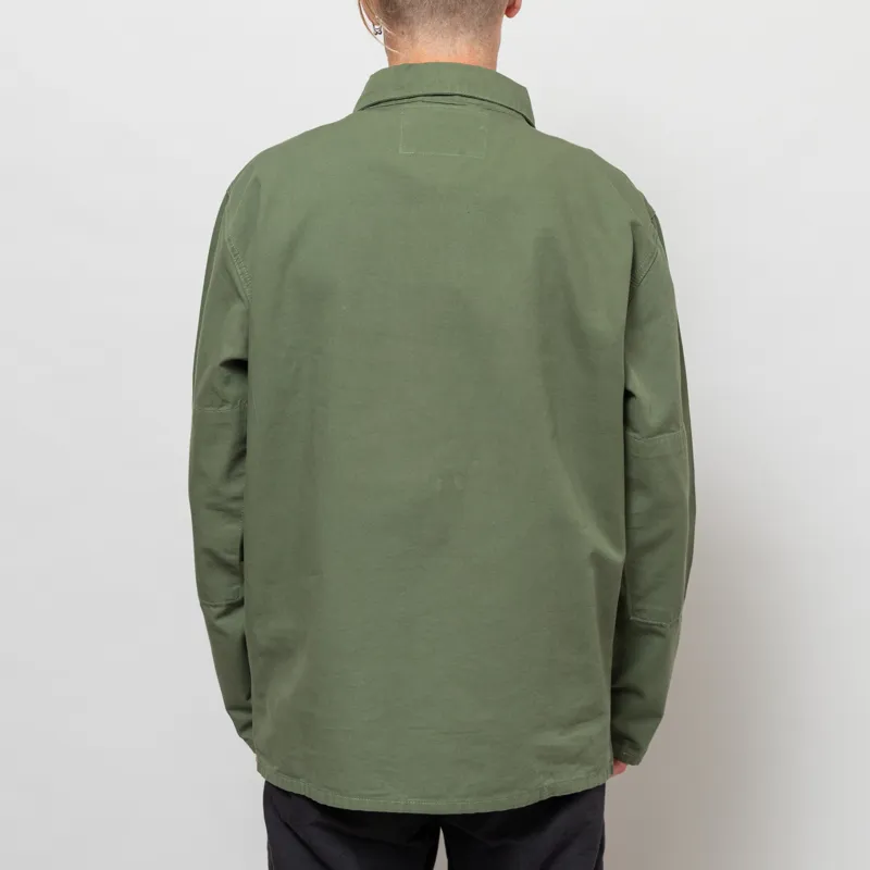 Uskees 3001 Buttoned Overshirt Coriander-3