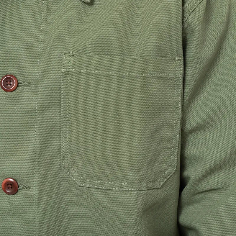 Uskees 3001 Buttoned Overshirt Coriander-6
