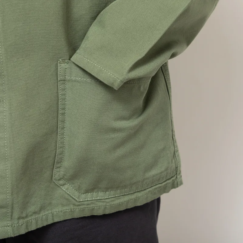 Uskees 3001 Buttoned Overshirt Coriander-9