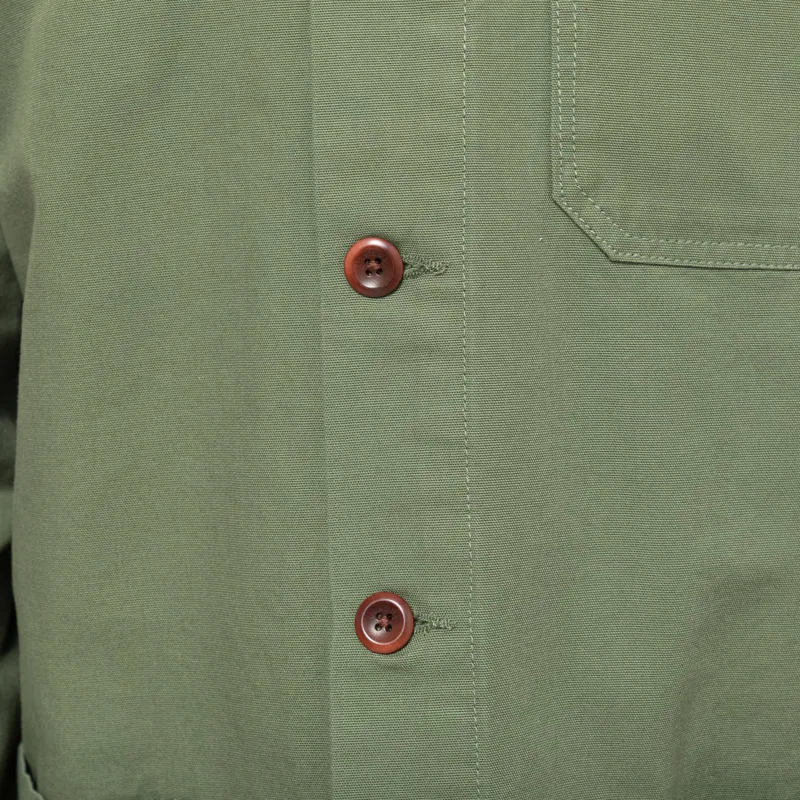 Uskees 3001 Buttoned Overshirt Coriander-7