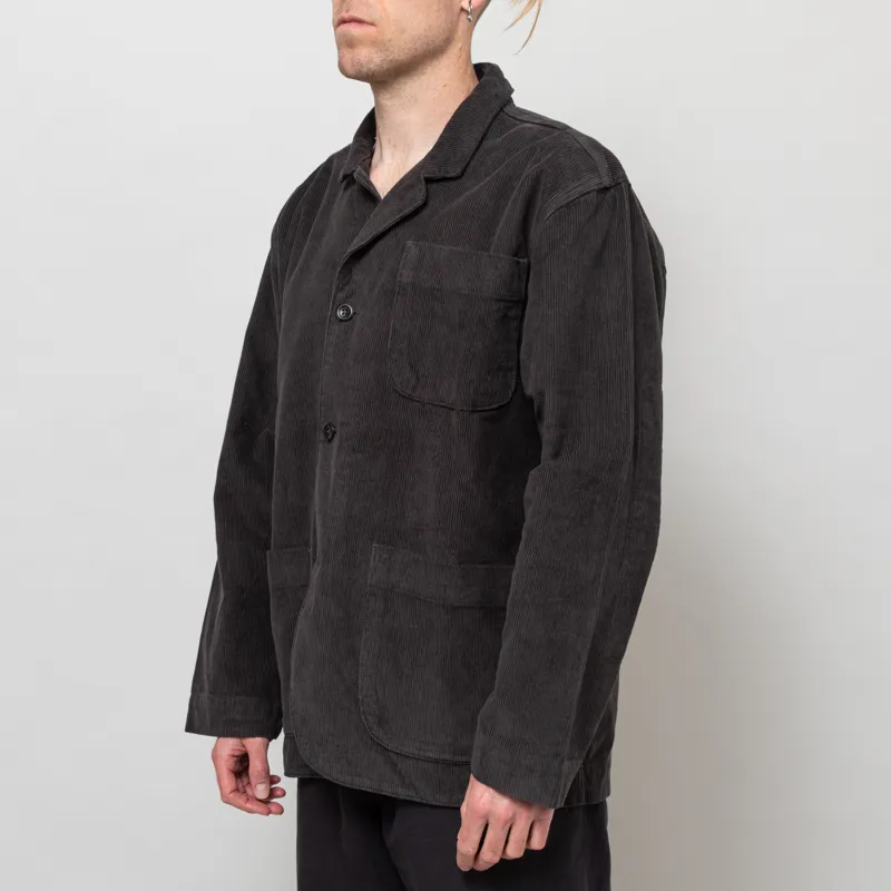 Uskees 3006 Cord Blazer Charcoal-1