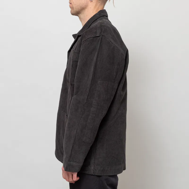 Uskees 3006 Cord Blazer Charcoal-2