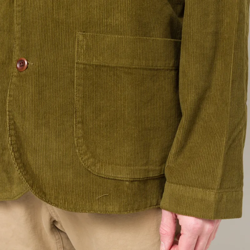 Uskees 3006 Cord Blazer Woodland Green-9