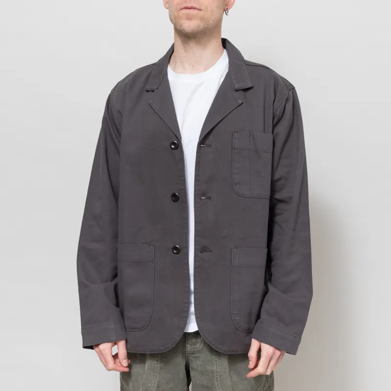 Uskees 3006 Twill Blazer Charcoal