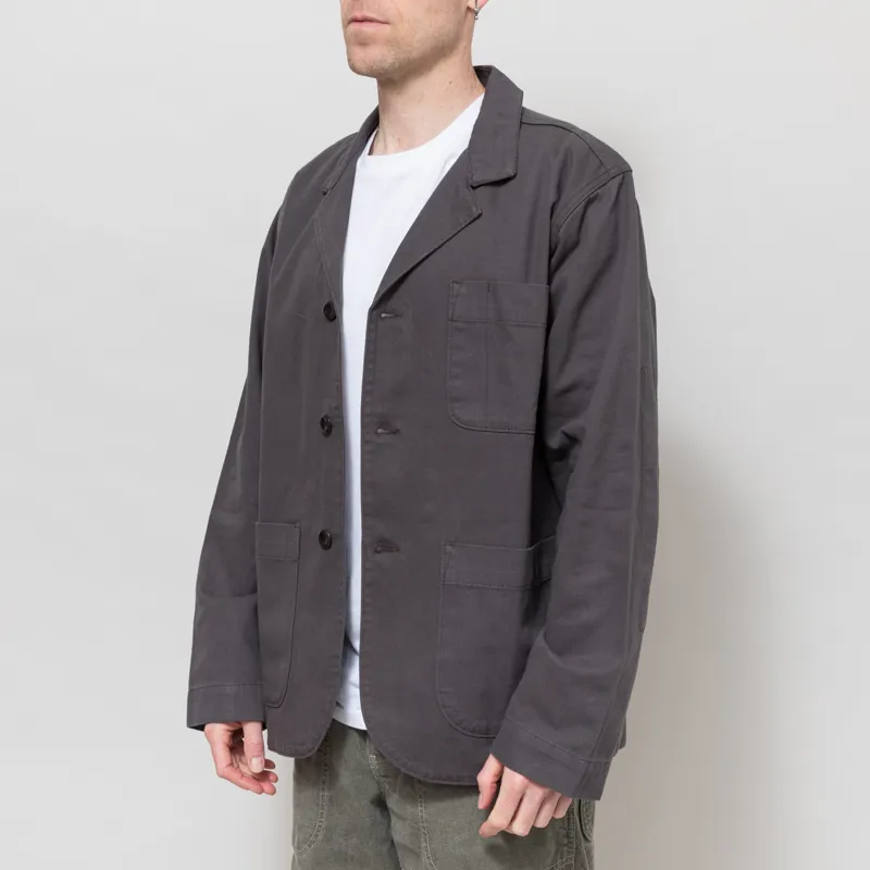 Uskees 3006 Twill Blazer Charcoal-1