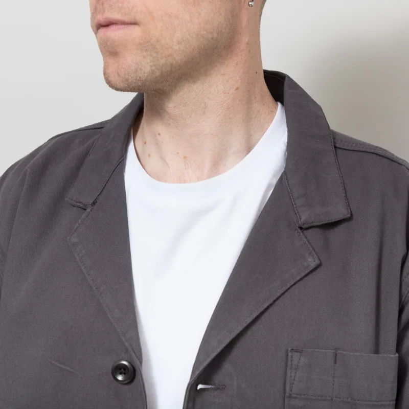 Uskees 3006 Twill Blazer Charcoal-3