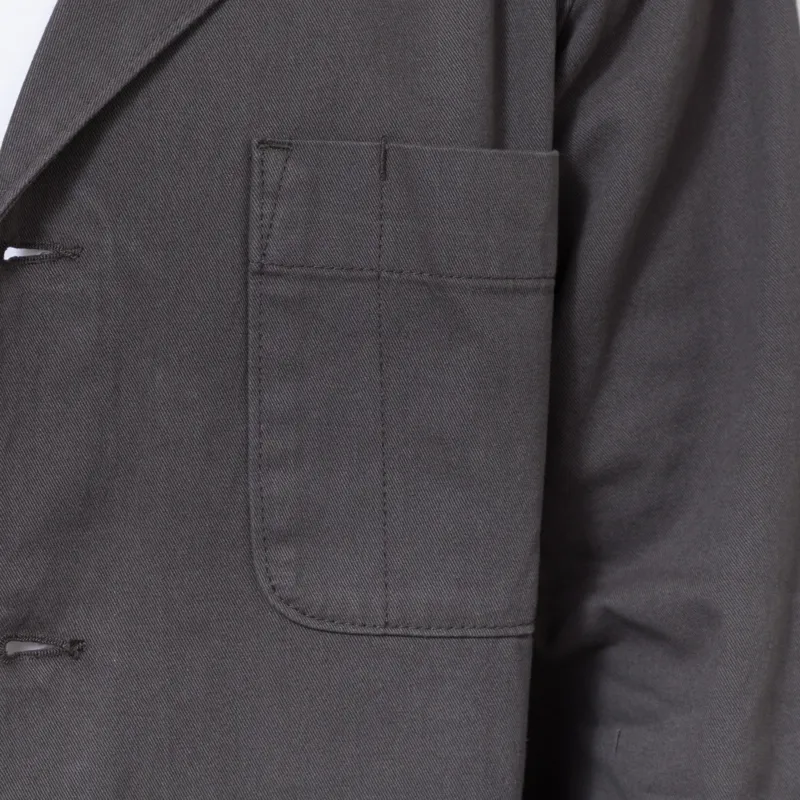 Uskees 3006 Twill Blazer Charcoal-5