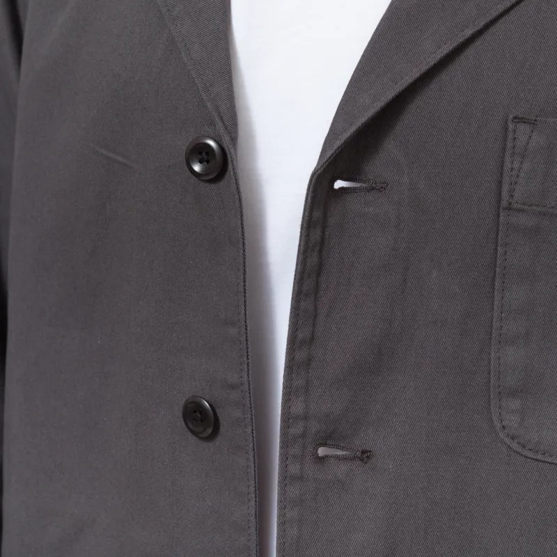 Uskees 3006 Twill Blazer Charcoal-4