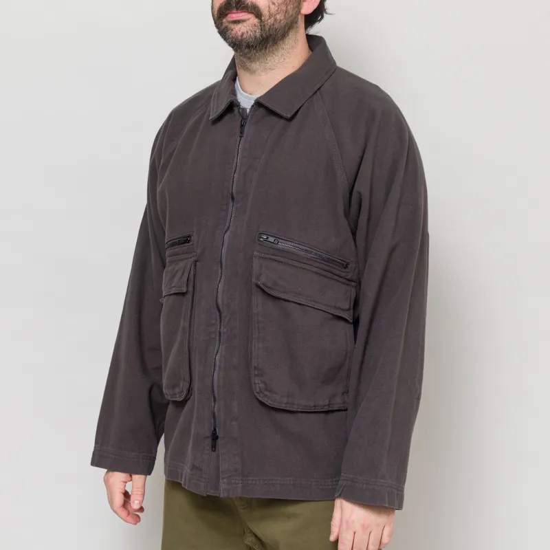 Uskees 3045 Drill Field Jacket Charcoal-1