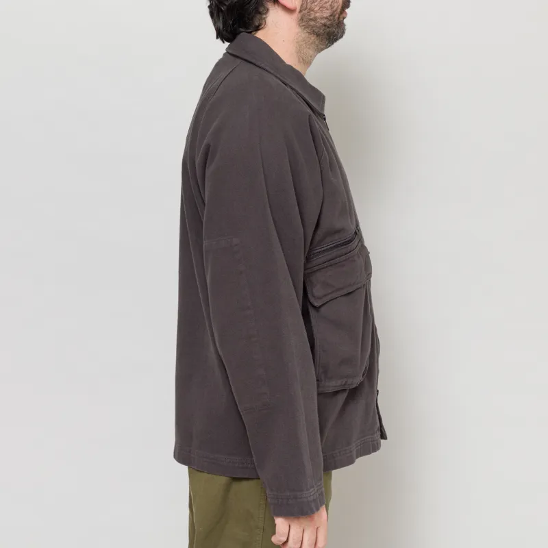 Uskees 3045 Drill Field Jacket Charcoal-4