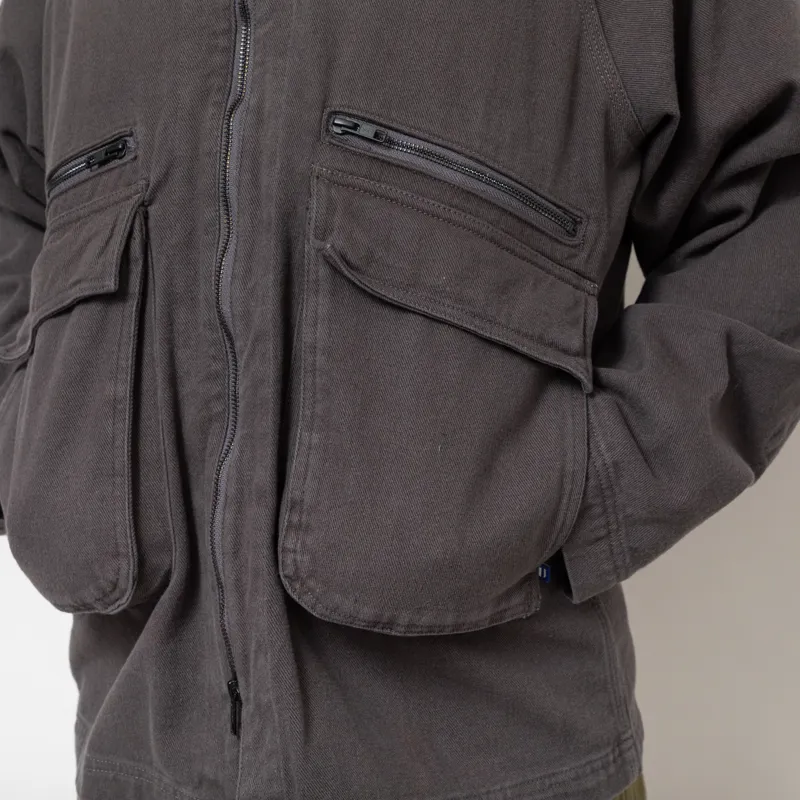 Uskees 3045 Drill Field Jacket Charcoal-6