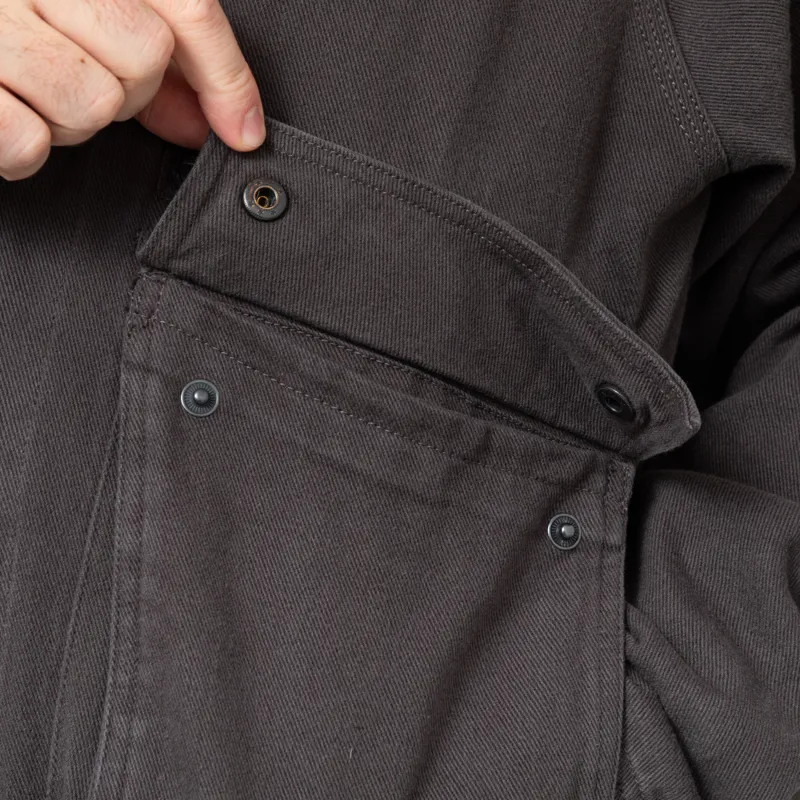 Uskees 3045 Drill Field Jacket Charcoal-8