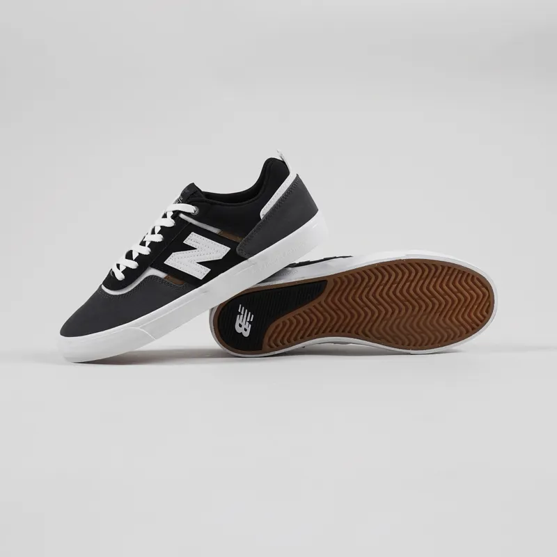 New Balance Numeric 306 Jamie Foy Shoes Grey Black-1