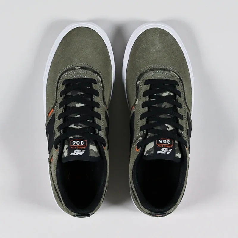 New Balance Numeric 306 Jamie Foy Shoes Olive Orange-3