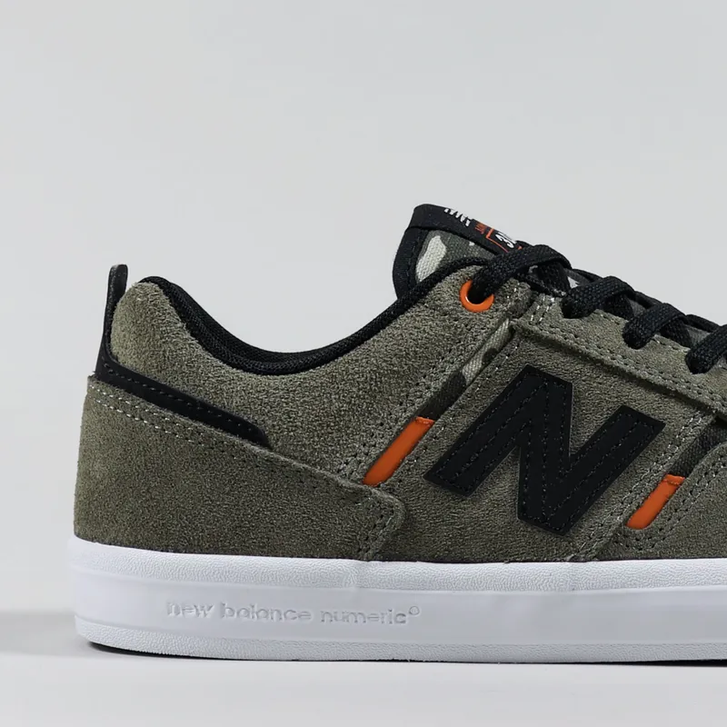New Balance Numeric 306 Jamie Foy Shoes Olive Orange-5
