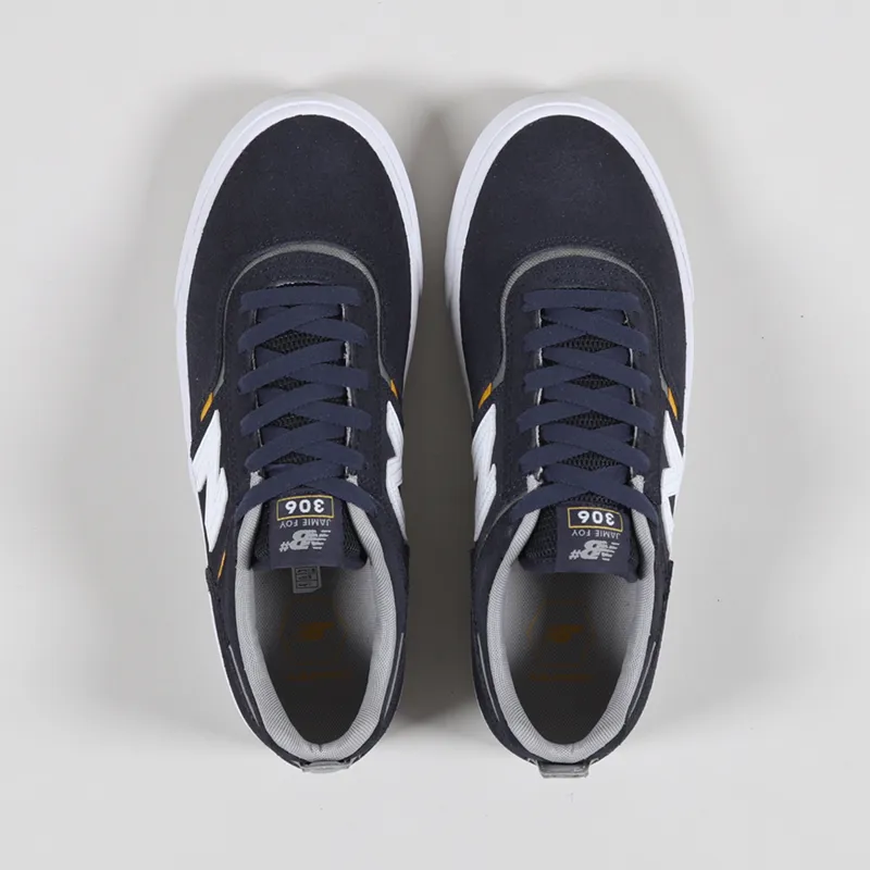 New Balance Numeric 306 Jamie Foy Shoes Navy White-4