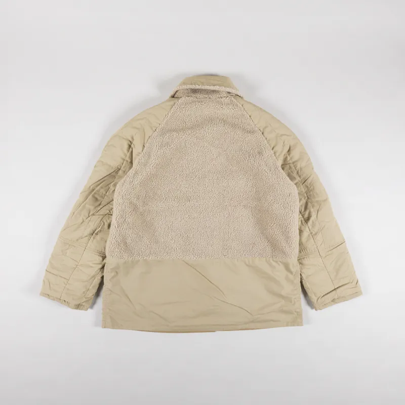 【euw】nuance quilting tulle outer / beige Audley Birch | Abloom | Embroidered Wide-Width Sheer | Villa Nova