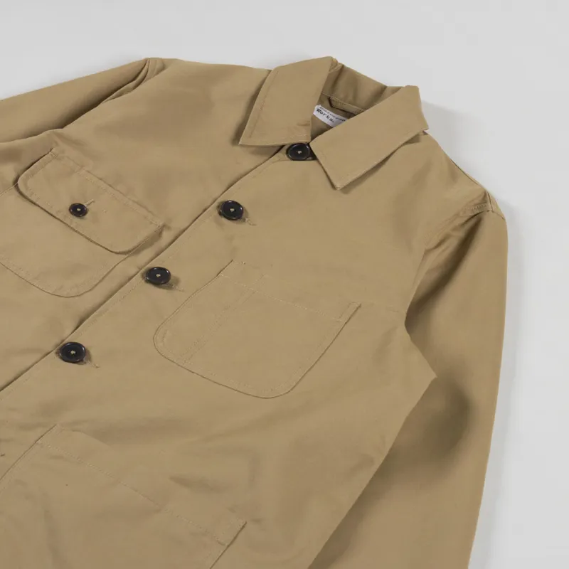 Universal Works Merchant Jacket Sand Brushed Polytech-2