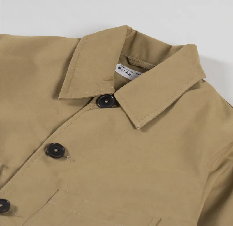 Universal Works Merchant Jacket Sand Brushed Polytech-4