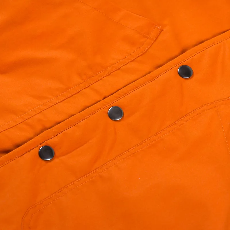 Universal Works Reversible Simple Hooded Jacket Orange Sand-10