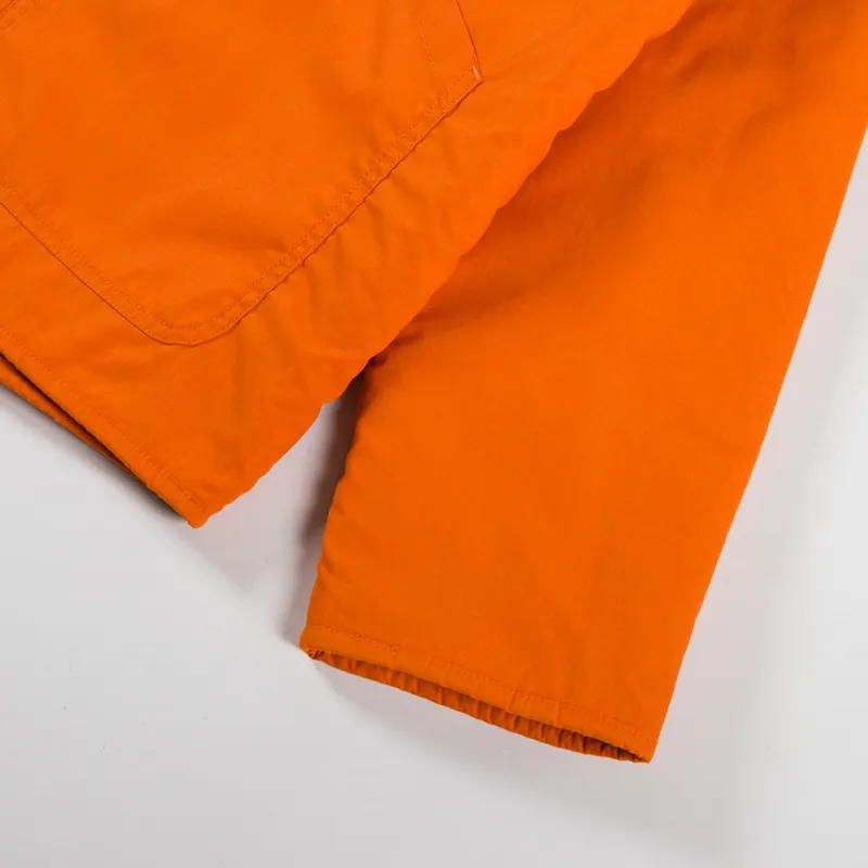 Universal Works Reversible Simple Hooded Jacket Orange Sand-12