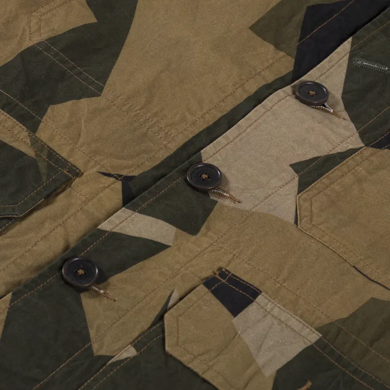 Universal Works Utility Jacket Brown Swedish Camo-7