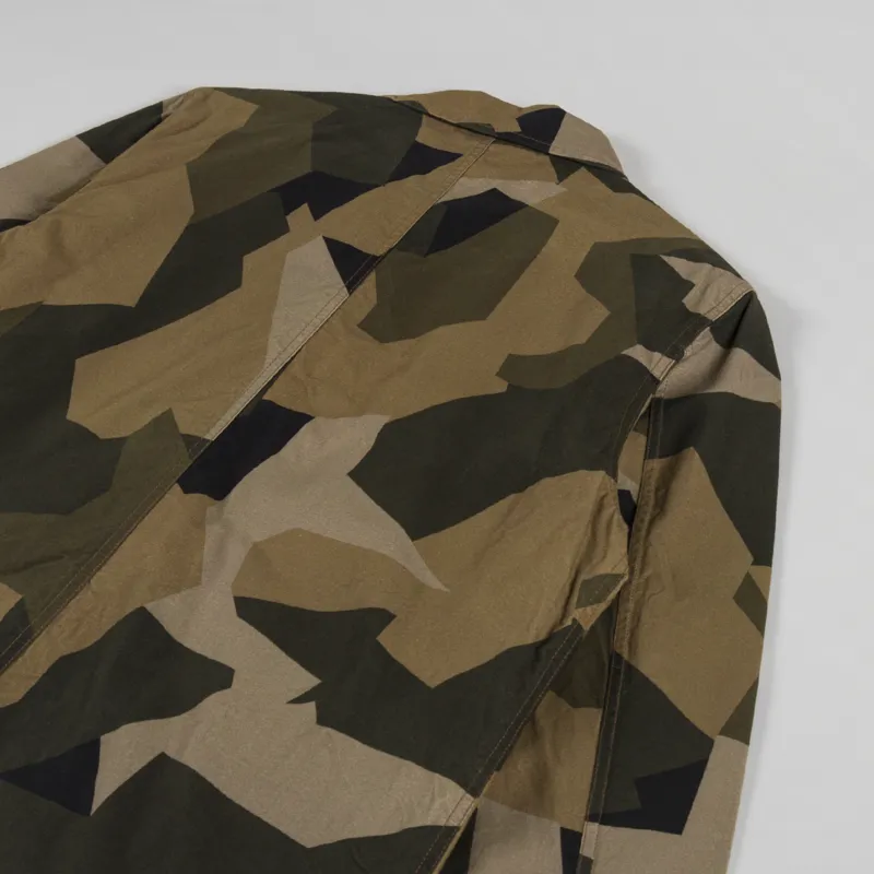 Universal Works Utility Jacket Brown Swedish Camo-3