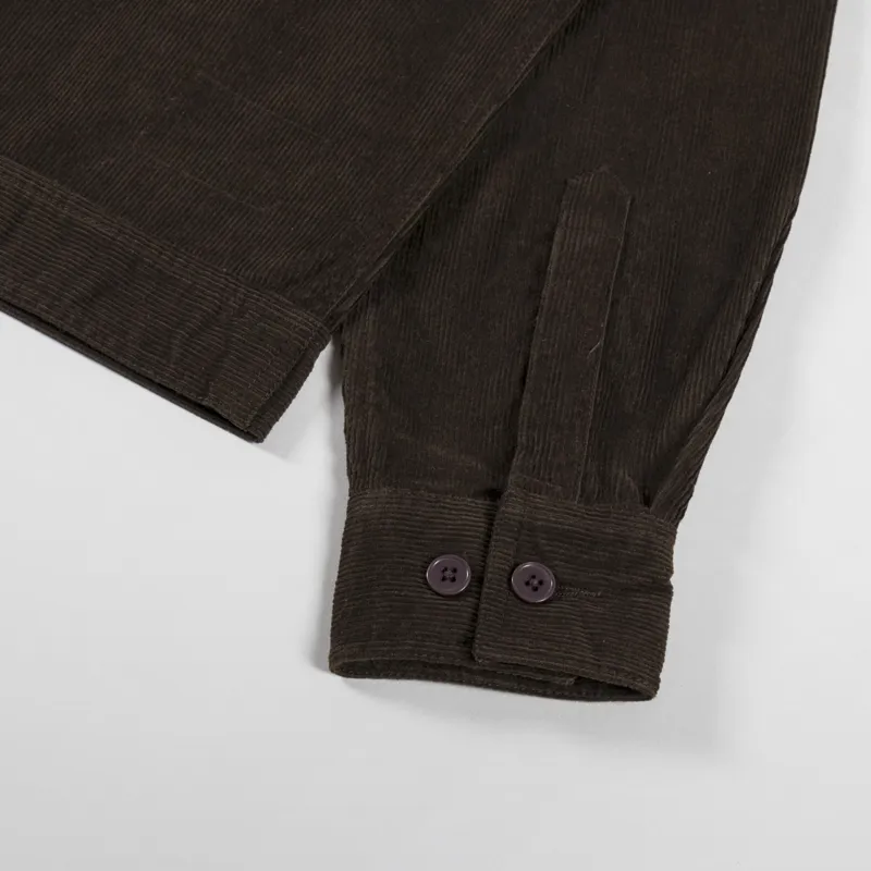 Universal Works Uniform Jacket Brown Fine Cord-9