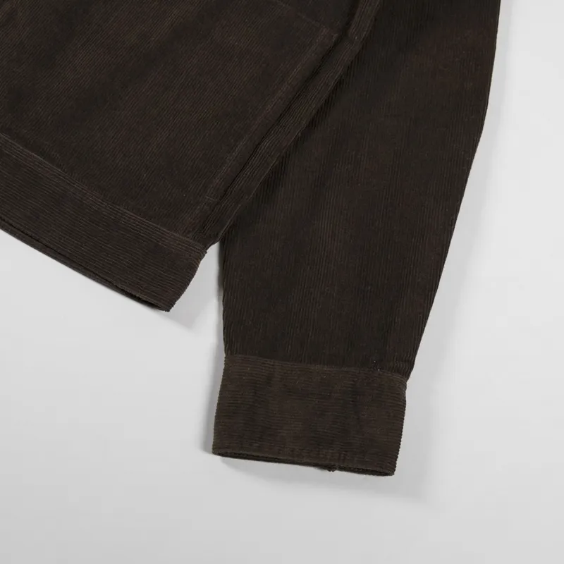 Universal Works Uniform Jacket Brown Fine Cord-8