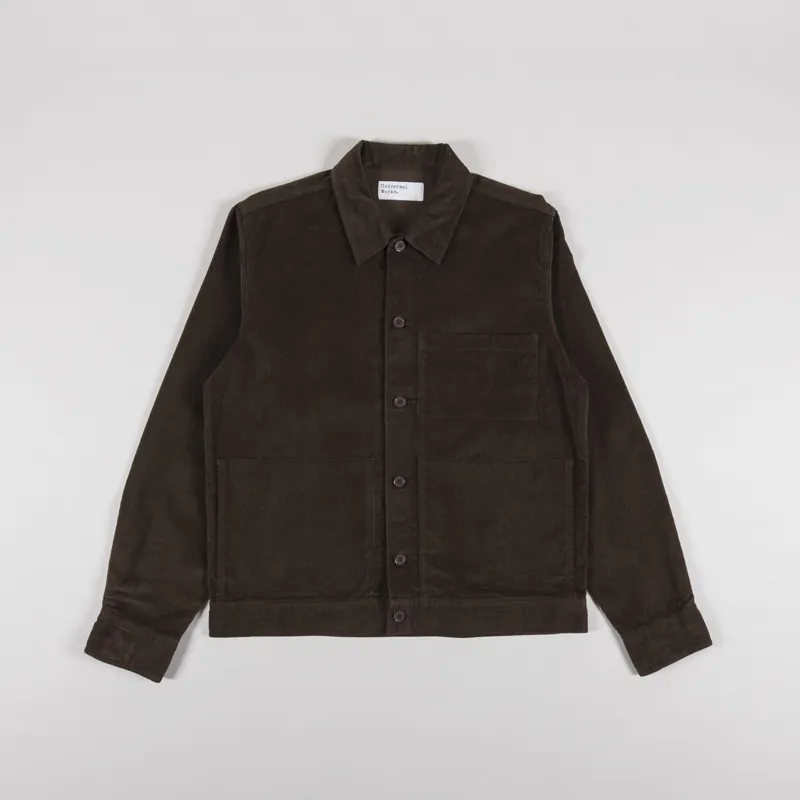 Universal Works Uniform Jacket Brown Fine Cord