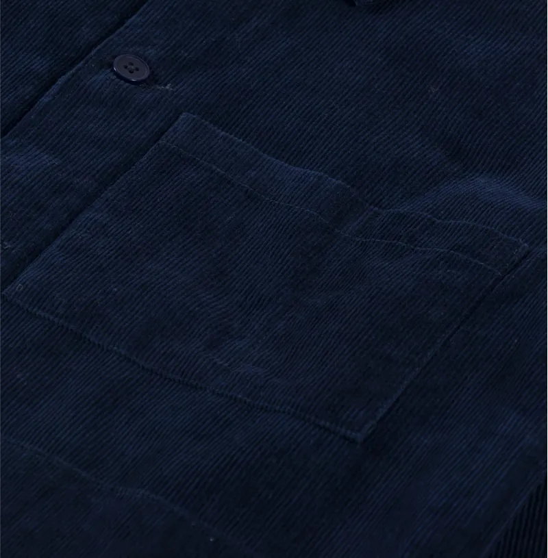 Universal Works Uniform Jacket Navy Fine Cord-6