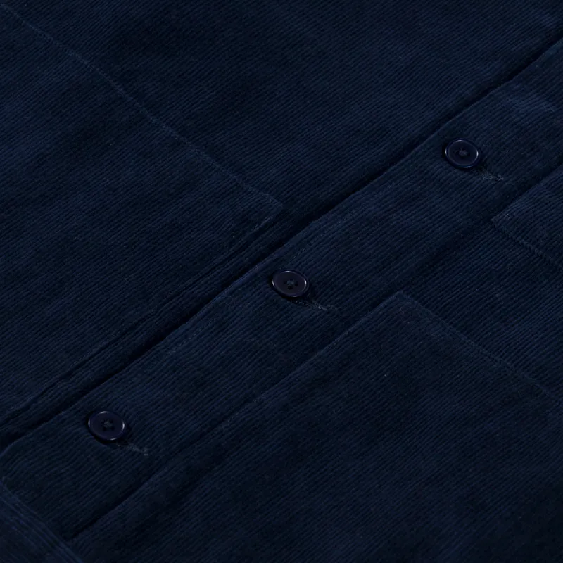 Universal Works Uniform Jacket Navy Fine Cord-5