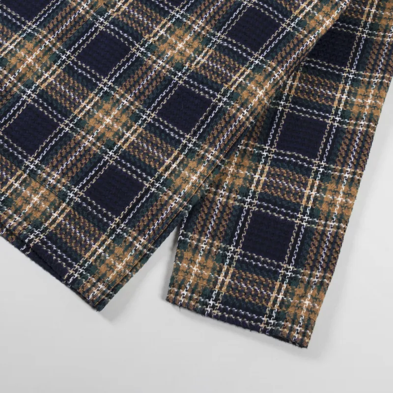 Universal Works Easy Jacket Navy Green Lake Cotton-5