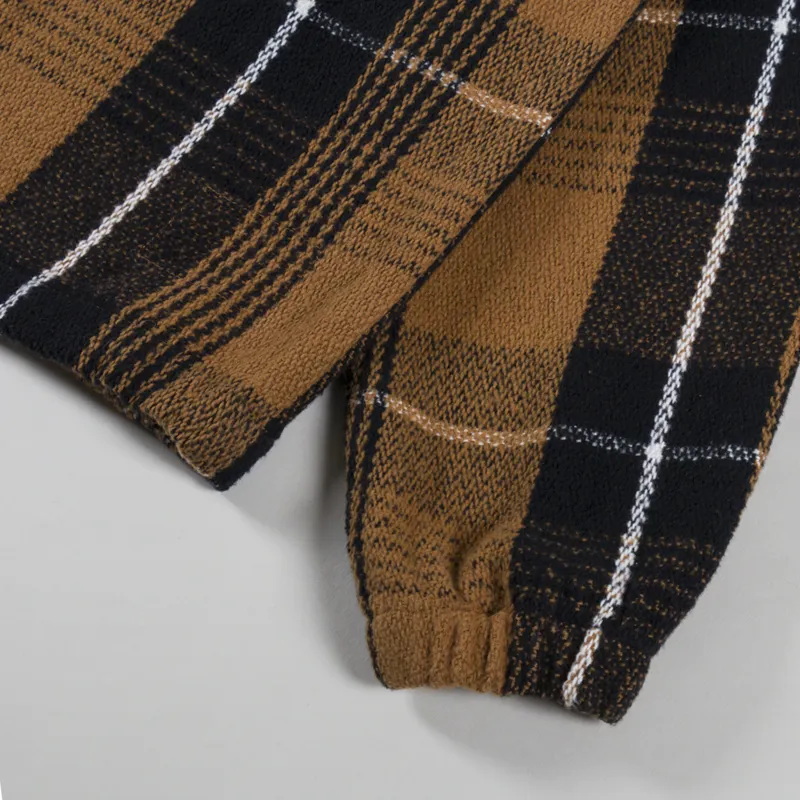 Universal Works Pullover Anorak Brown Earth II Check-8