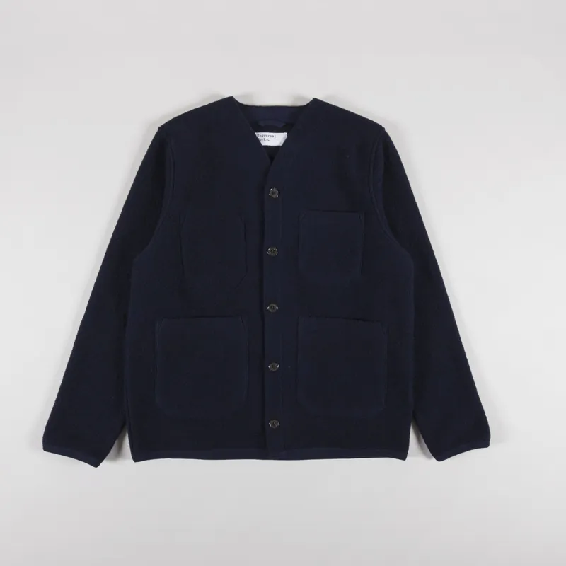 UNIVERSAL PRODUCTS FLEECE ZIP CARDIGAN（UNIVERSAL PRODUCTS