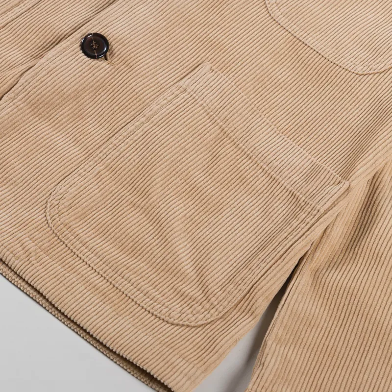 Universal Works Bakers Jacket Fawn Corduroy-8