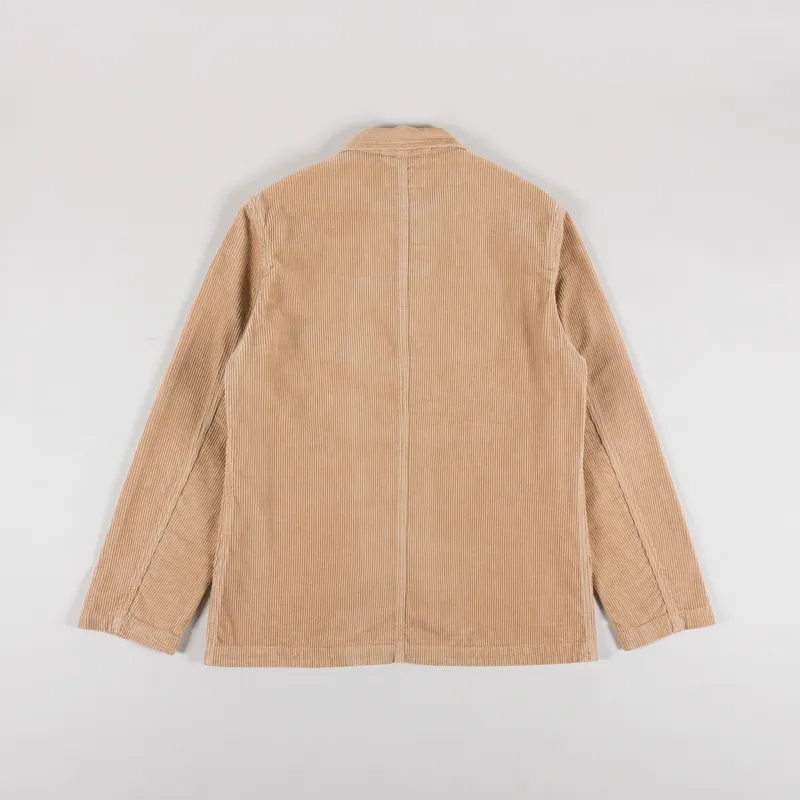 Universal Works Bakers Jacket Fawn Corduroy-1