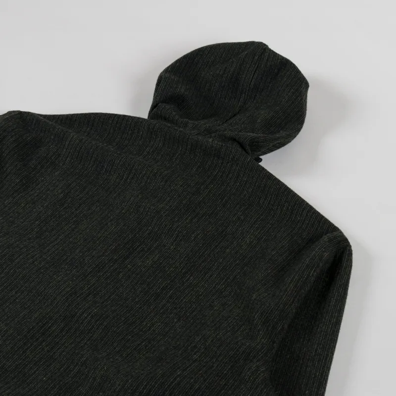 Universal Works Fistral II Jacket Black Olive Stripe Wool Mix-3