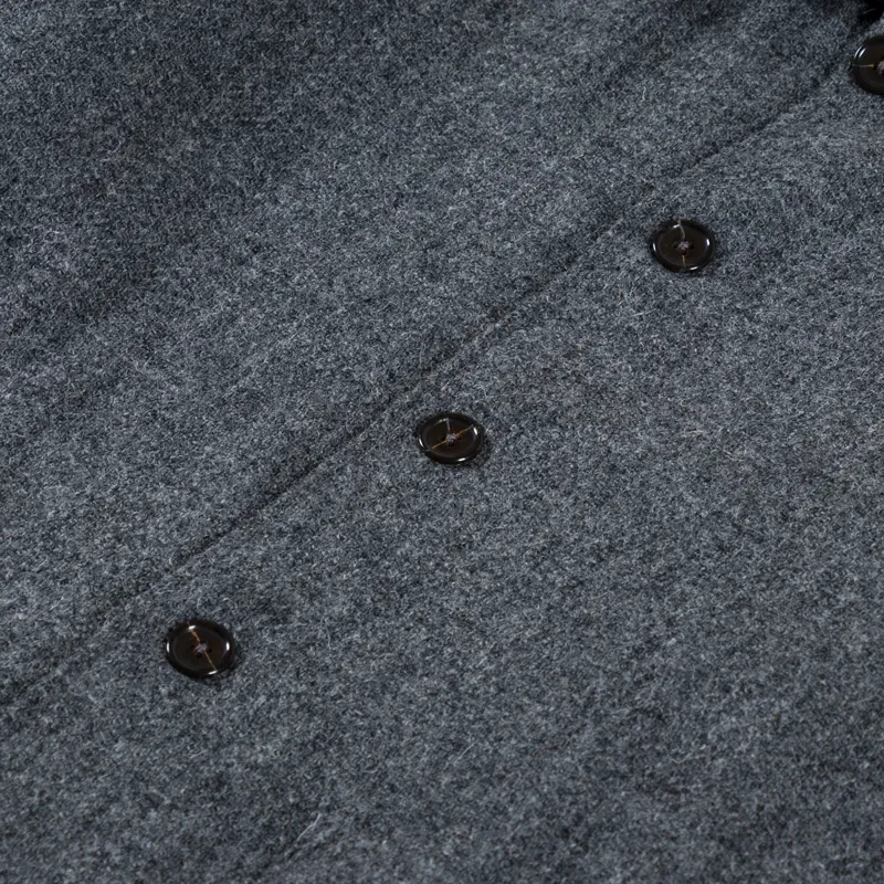 Universal Works Easy Jacket Grey Harris Tweed-5