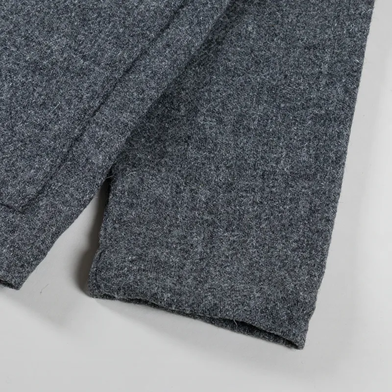 Universal Works Easy Jacket Grey Harris Tweed-8