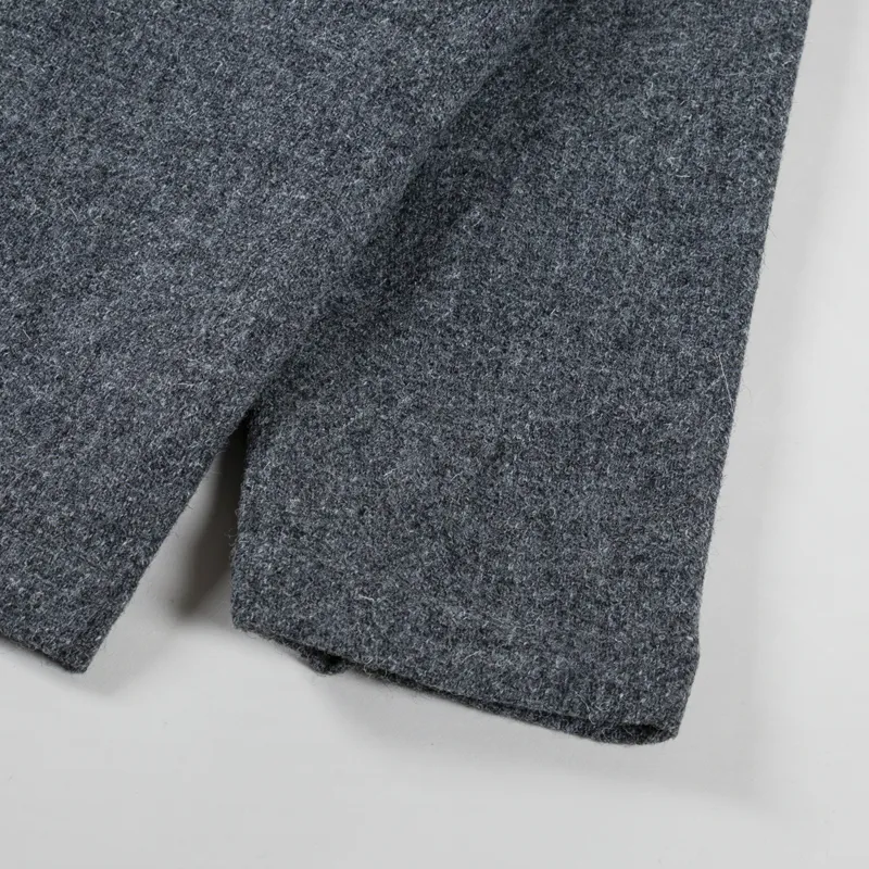 Universal Works Easy Jacket Grey Harris Tweed-7